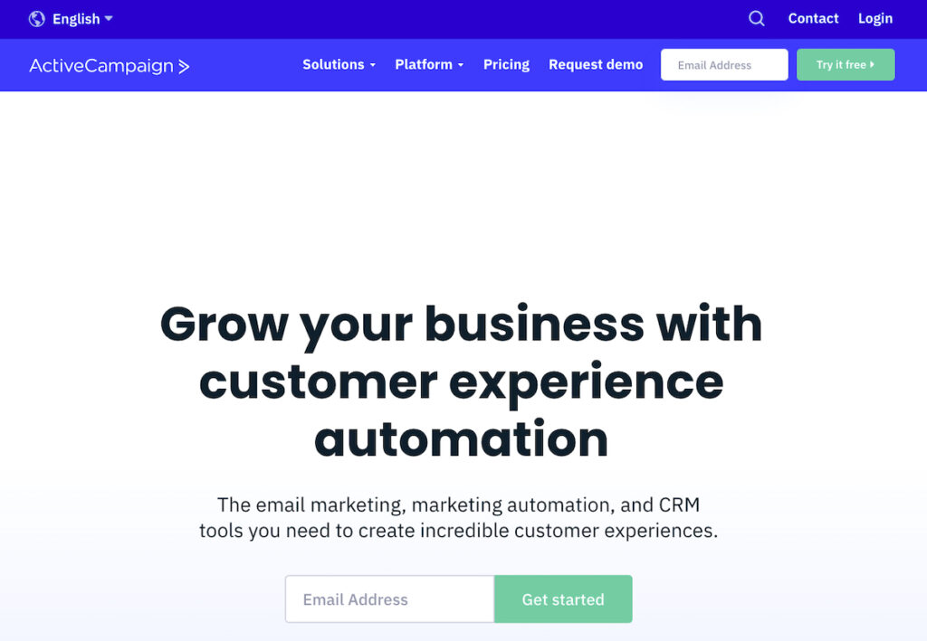 ActiveCampaign Landing