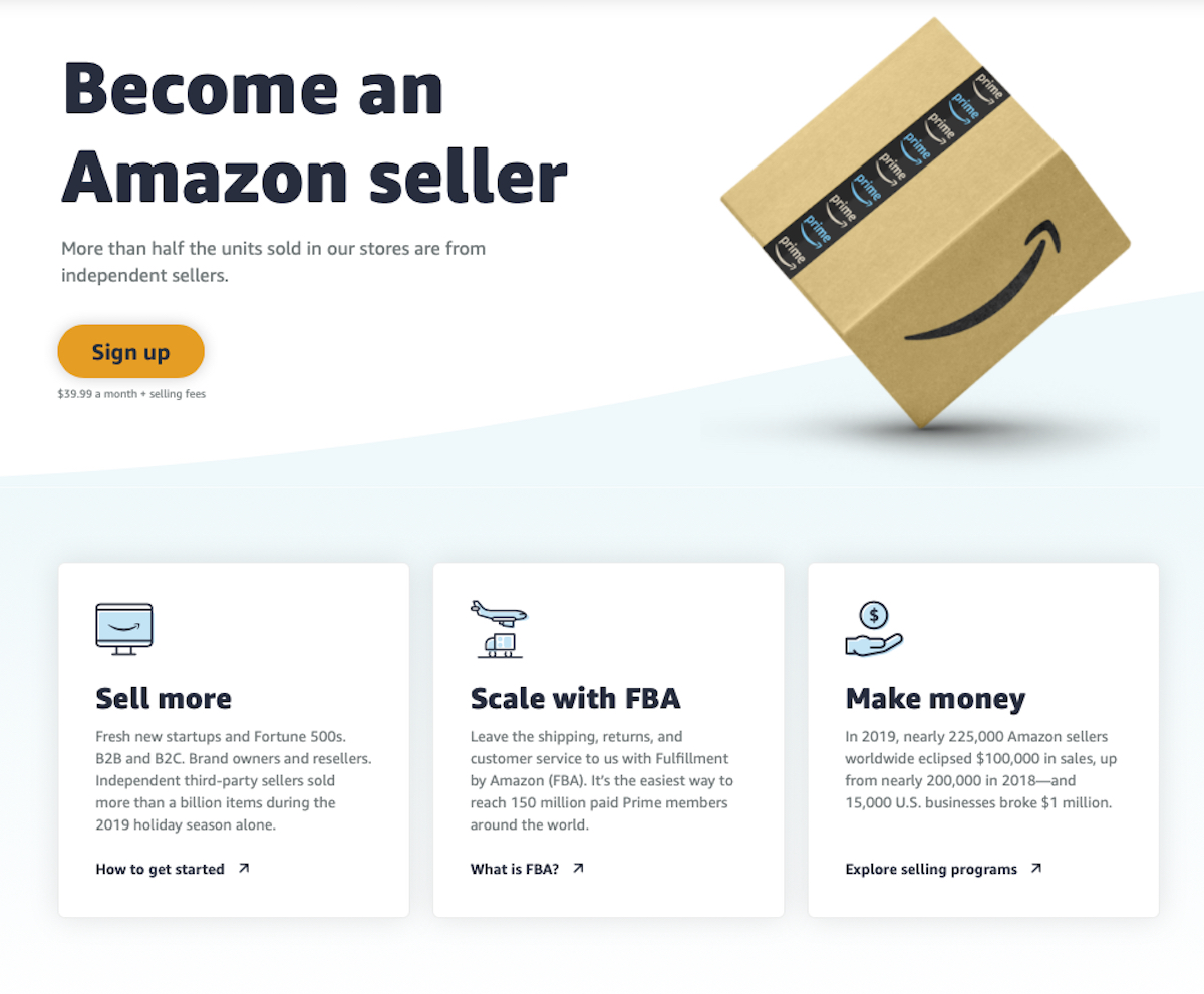 Amazon seller