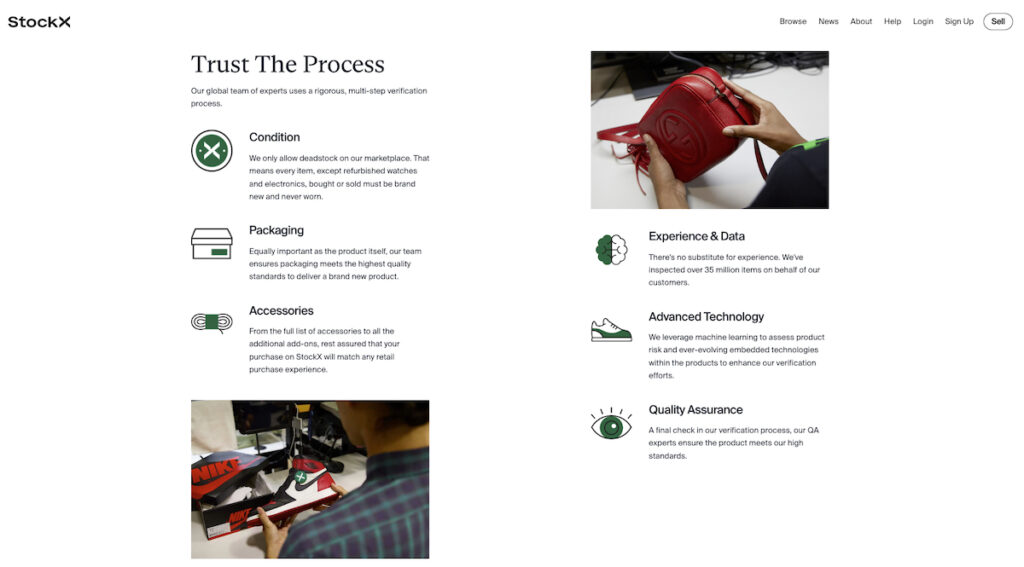 StockX Verification Process