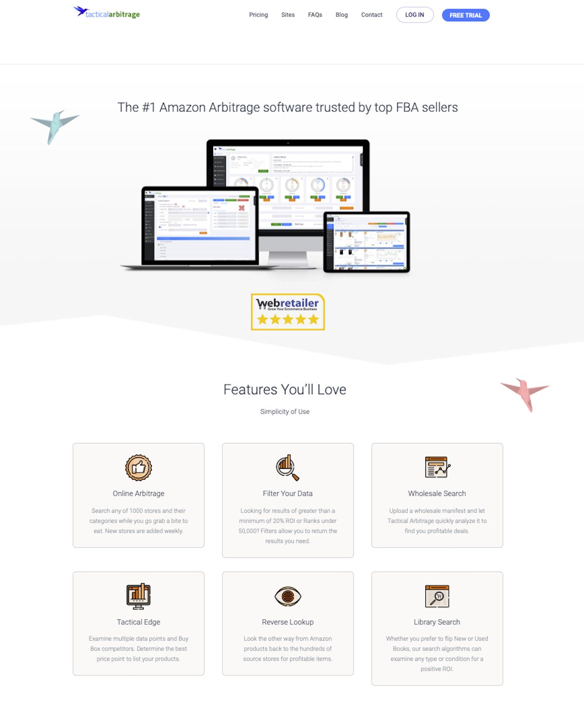 TA Landing page