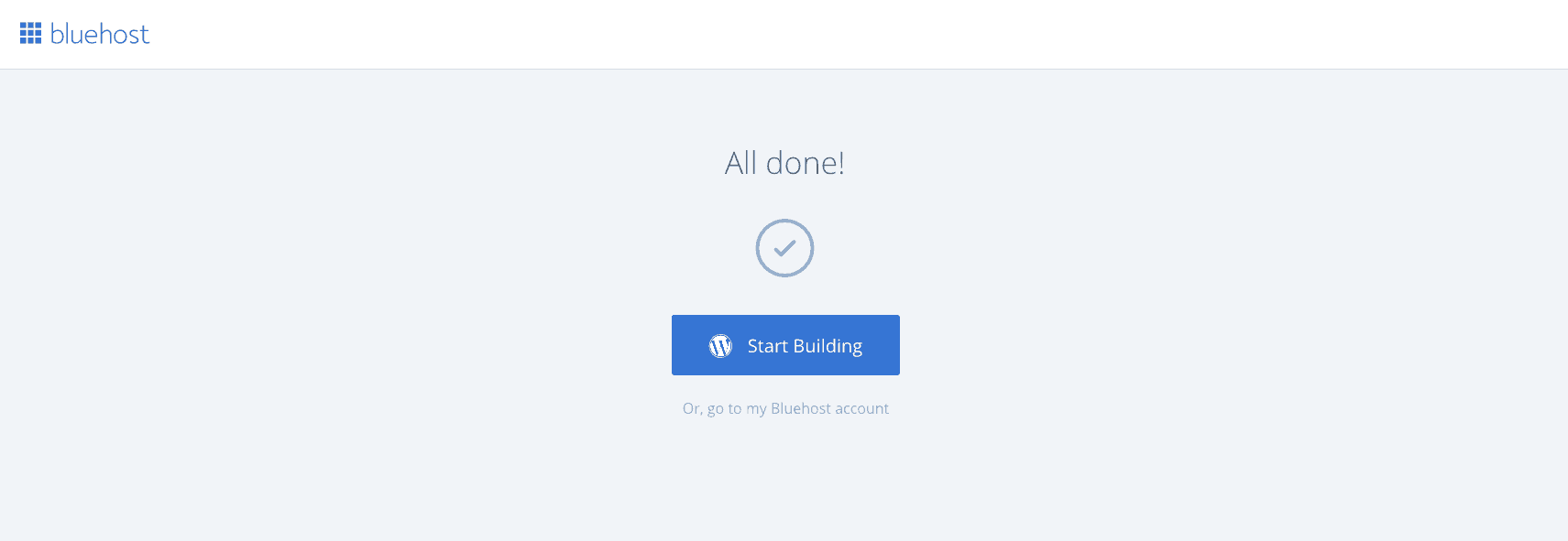bluehost wordpress login