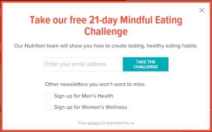healthline content upgrade