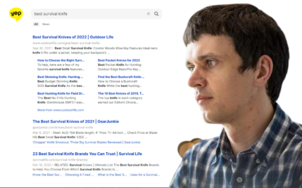 Ahrefs Search Engine Yep